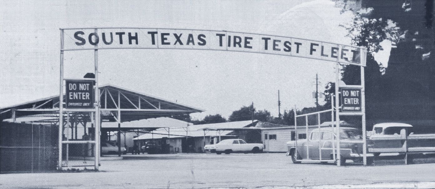 Historic image of Texas Test Fleet gate